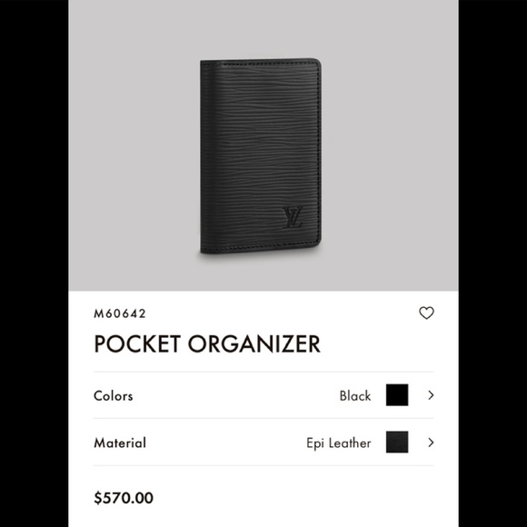 LV cardholder Epi leather - Picture 7 of 7